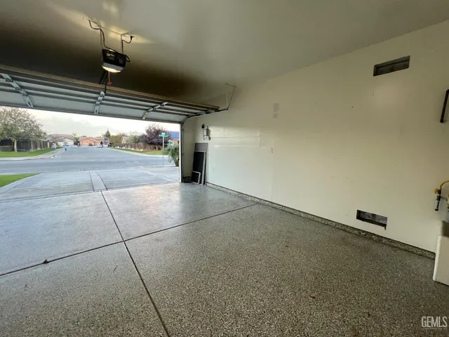 a view of a wooden door