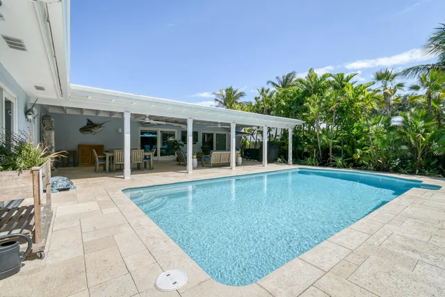 a view of a lake with houses