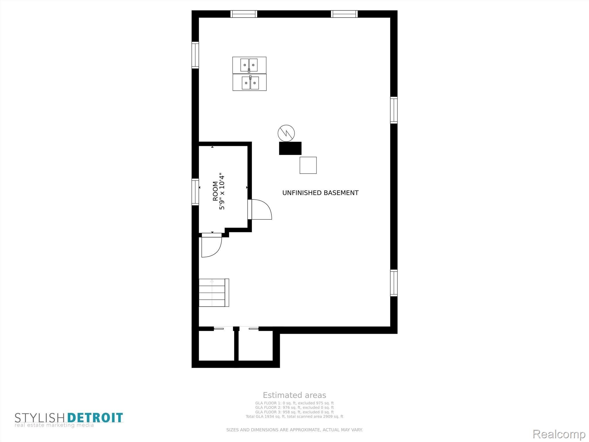 4417 Devonshire Road Detroit, MI 48224 - Photo 34 of 35 4417 Devonshire_Basement.jpg