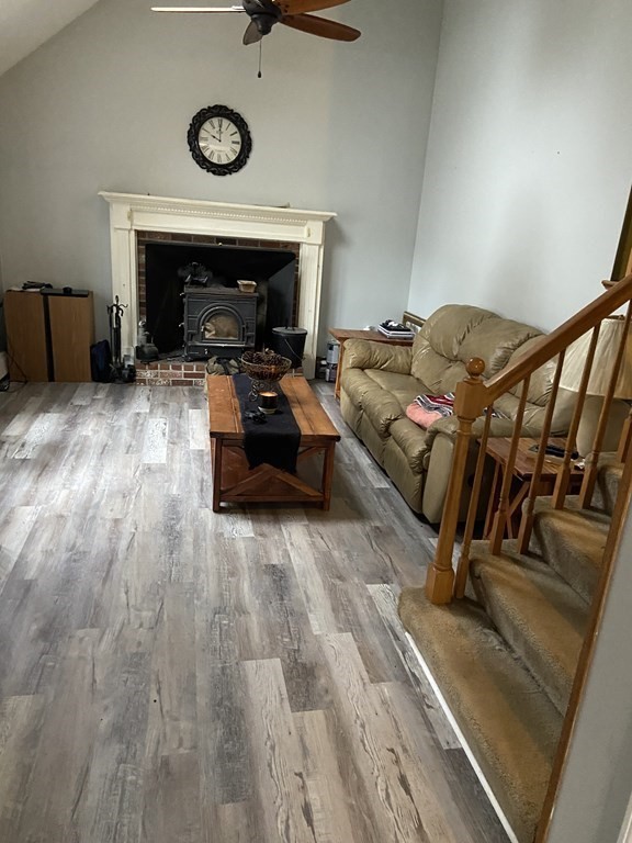 12 Summer Street Wareham, MA 02571 - Photo 23 of 24 a living room with furniture and a fireplace
