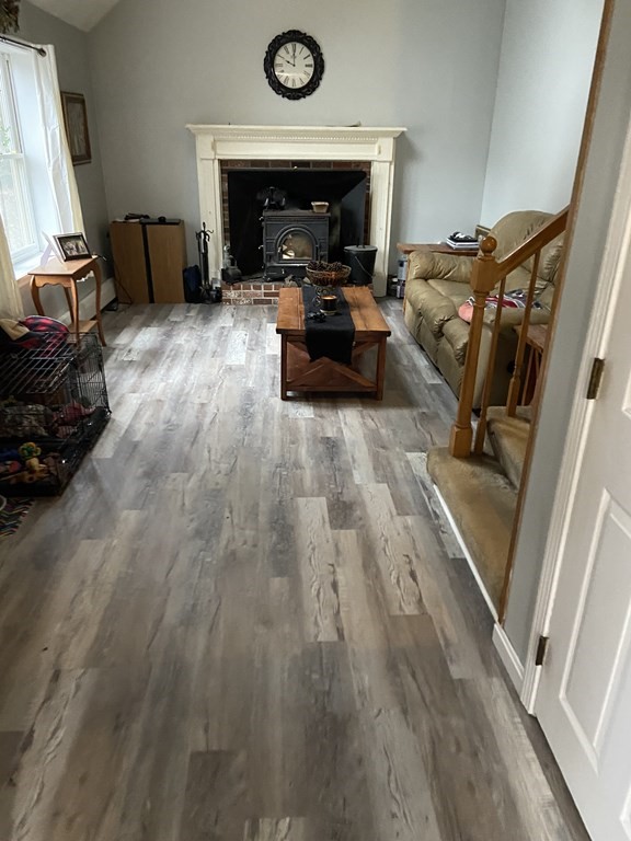 12 Summer Street Wareham, MA 02571 - Photo 24 of 24 a living room with furniture and a fireplace