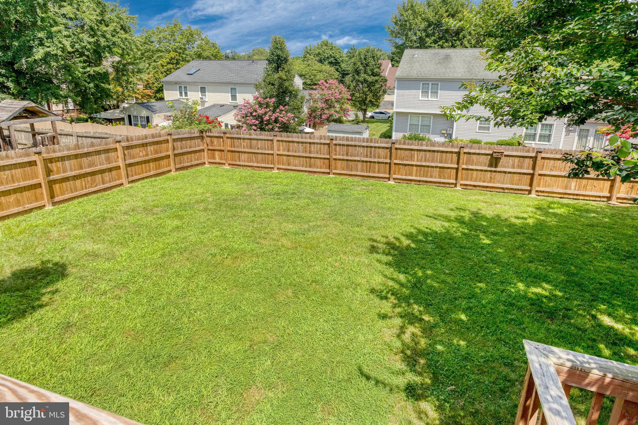21 Burns Road Stafford, VA 22554 - Photo 23 of 35 Spacious, serene backyard oasis awaits you.