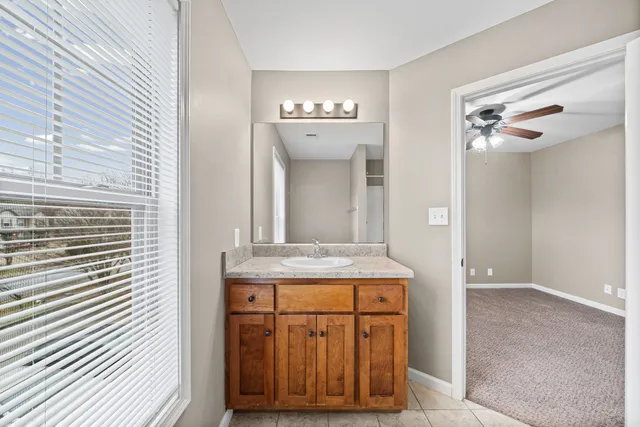 a view of a house with backyard and a tree