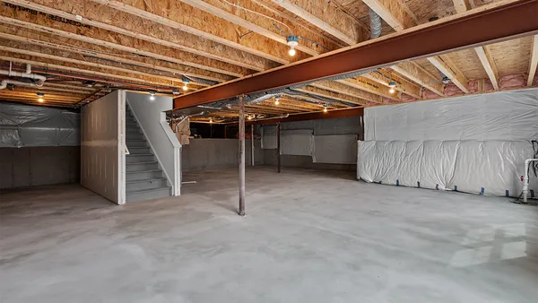 a view of empty room