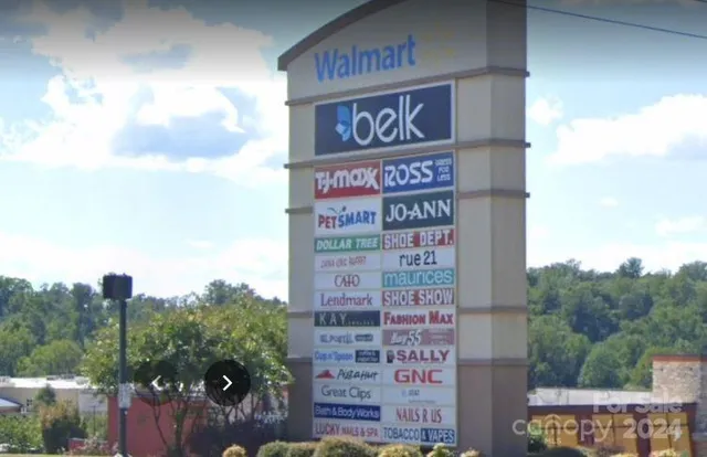 a sign on the side of a building