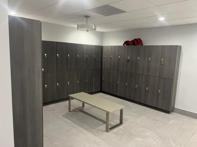 a view of a lake with a big yard