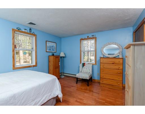 489 Spring Street Hanson, MA 02341 - Photo 11 of 27 a bedroom with a bed and wooden floor