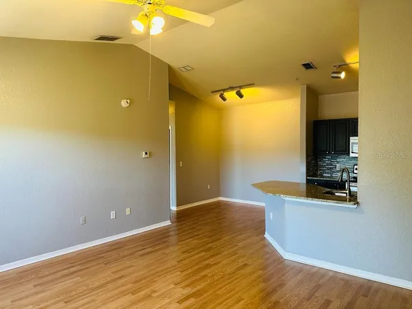 wooden floor in an empty room
