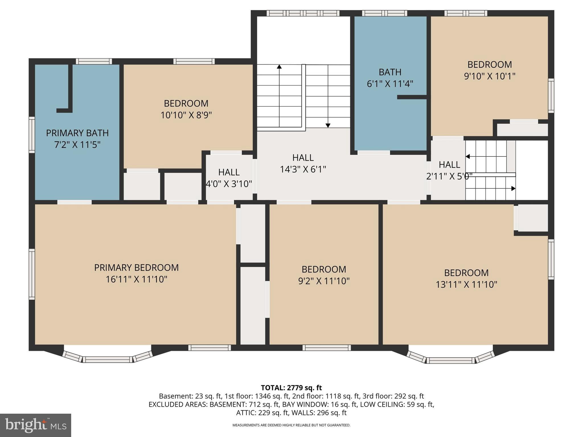 511 Edgevale Road Baltimore, MD 21210 - Photo 63 of 63 Second level floor plan