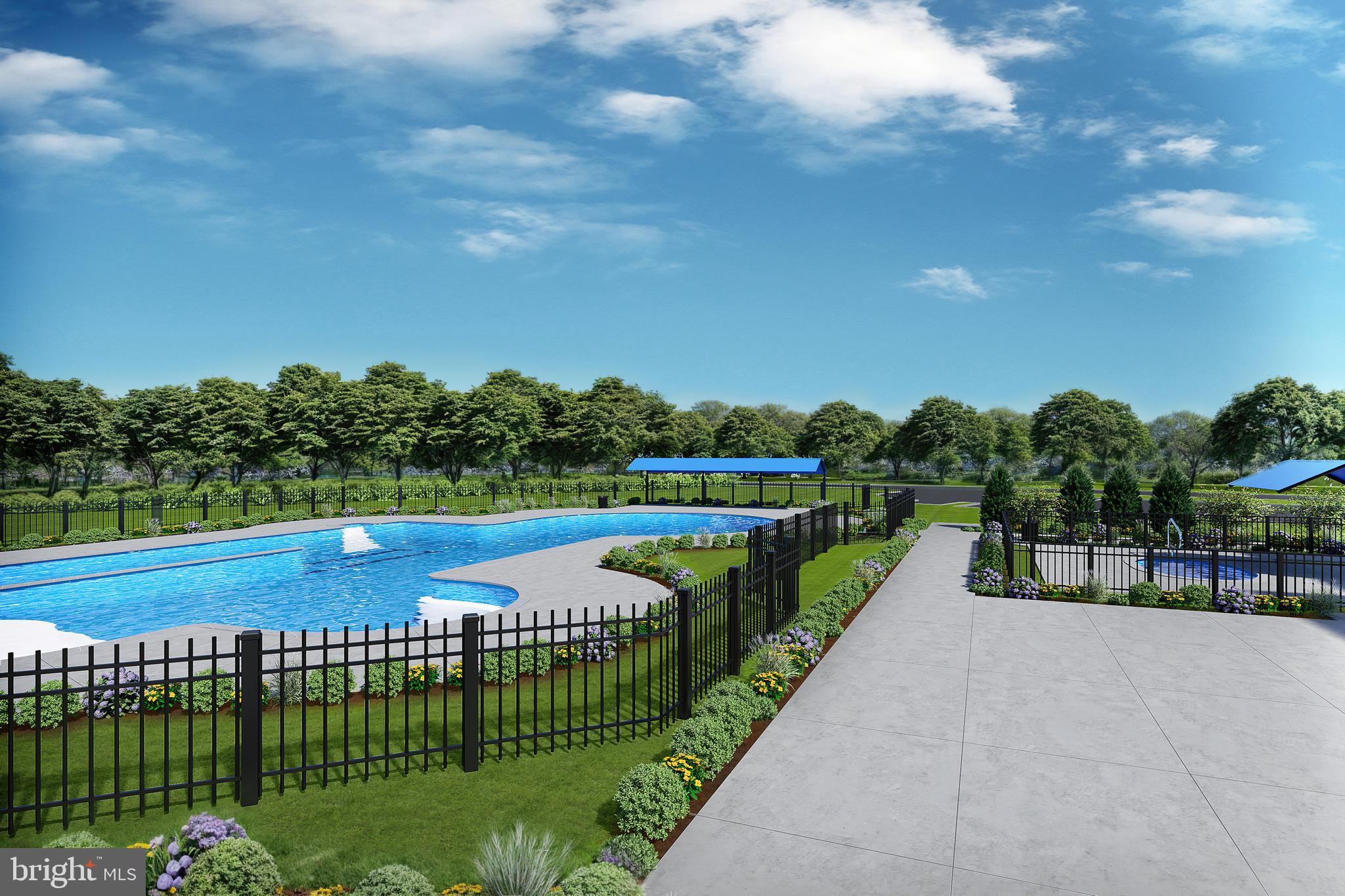 410 Granite Rdg Drive Winchester, VA 22603 - Photo 27 of 27 a view of a swimming pool and a yard