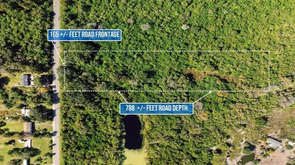 a sign broad in front of the red and white house