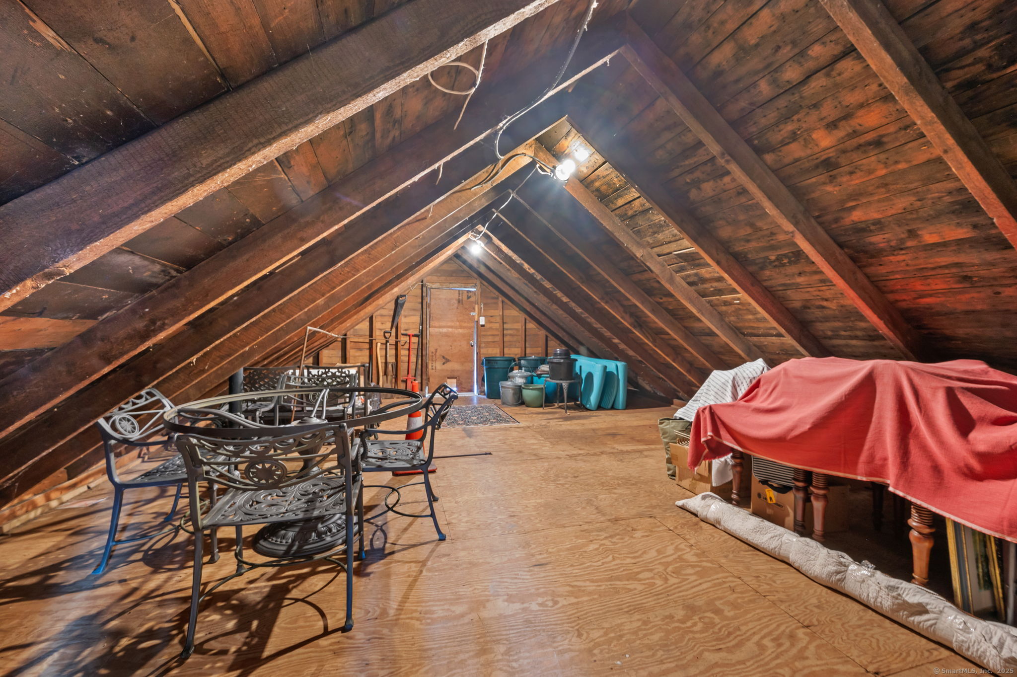 45 Great Pasture Road Redding, CT 06896 - Photo 34 of 39 Attic are for potentiual expansion