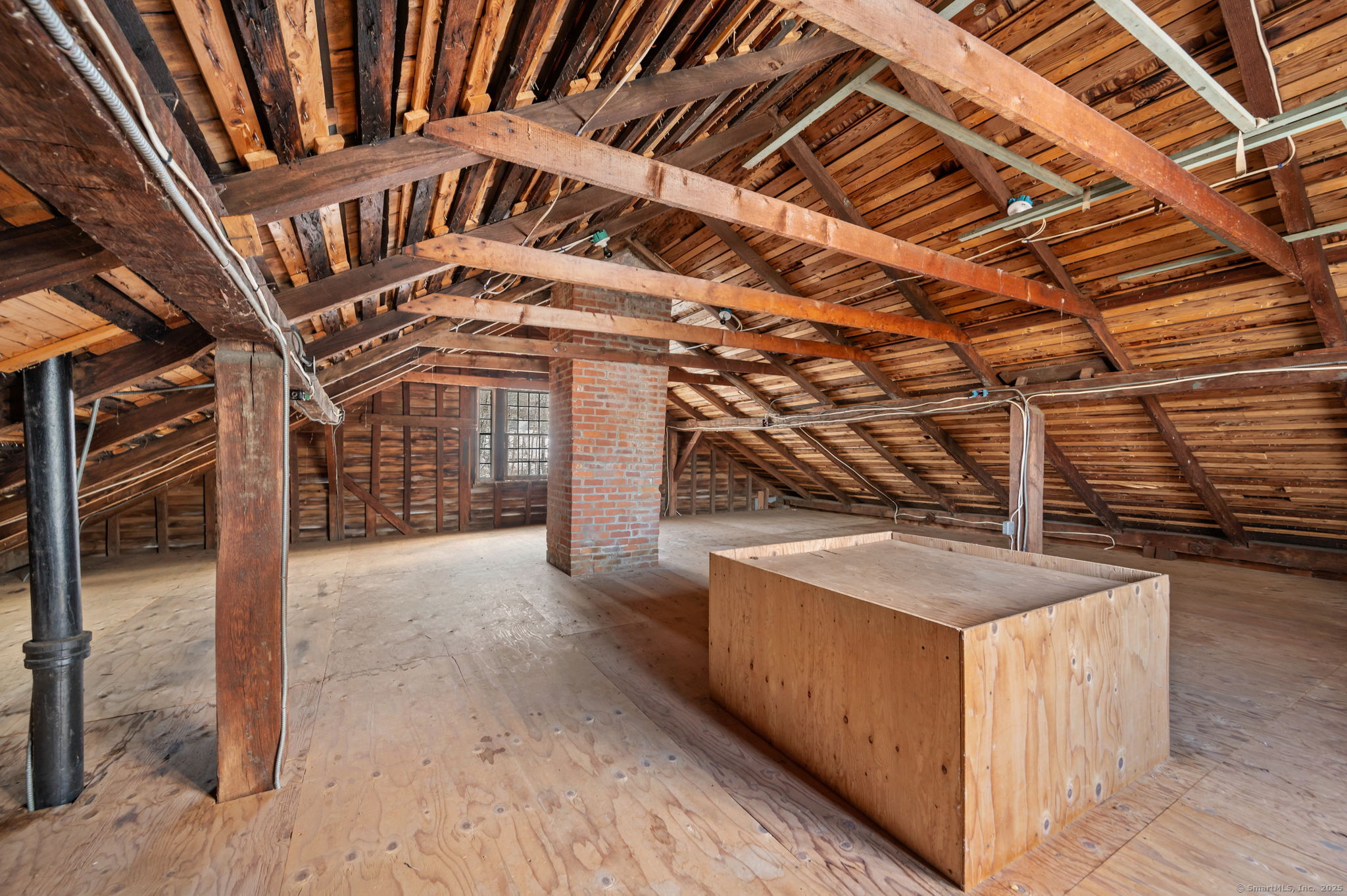 45 Great Pasture Road Redding, CT 06896 - Photo 36 of 39 Attic area for potentual expansion