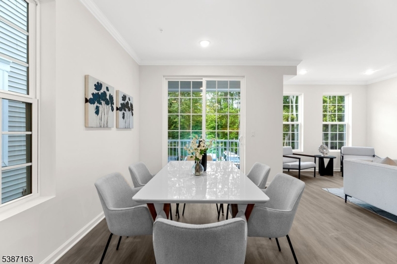221 Myrtle Road Warren, NJ 07059 - Photo 14 of 37 a view of a dining room with furniture window and outside view
