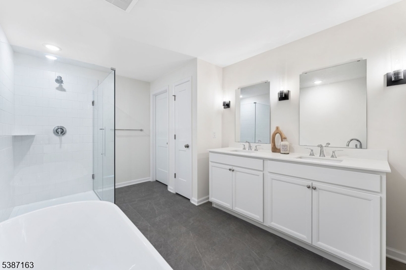 221 Myrtle Road Warren, NJ 07059 - Photo 26 of 37 a spacious bathroom with double sink and shower