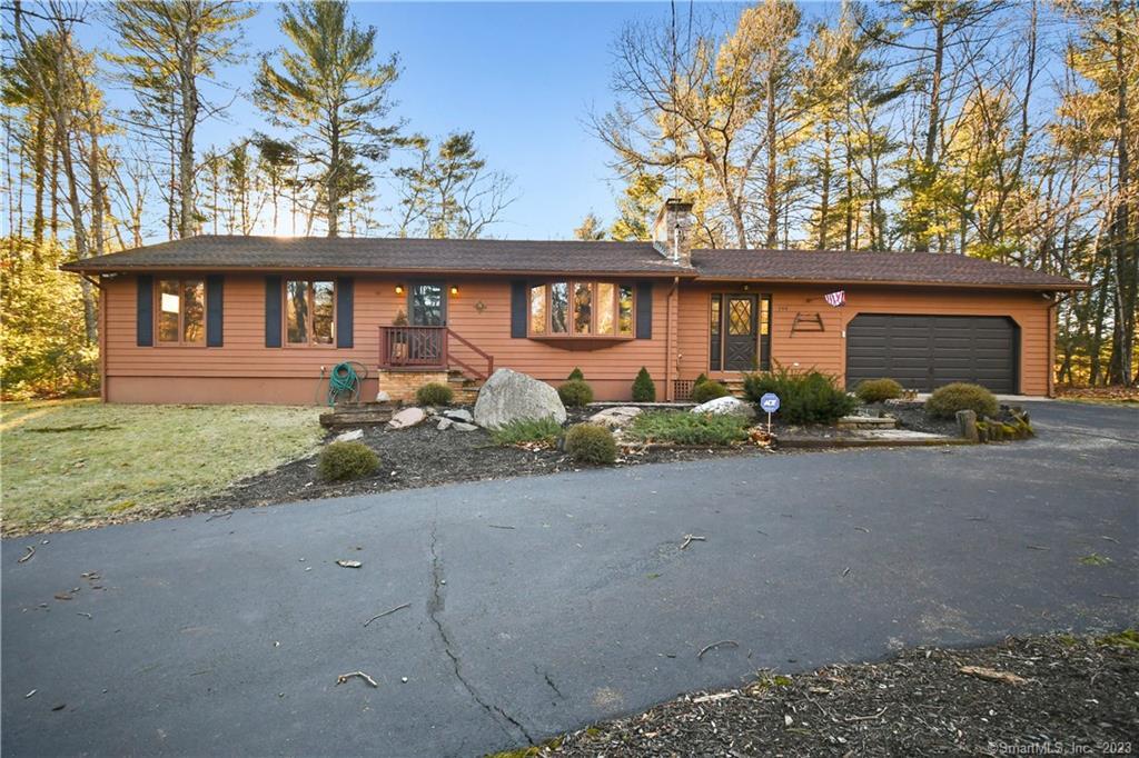 758 Quaddick Town Farm Road Thompson, CT 06277 - Photo 1 of 1 front view of a house with a street
