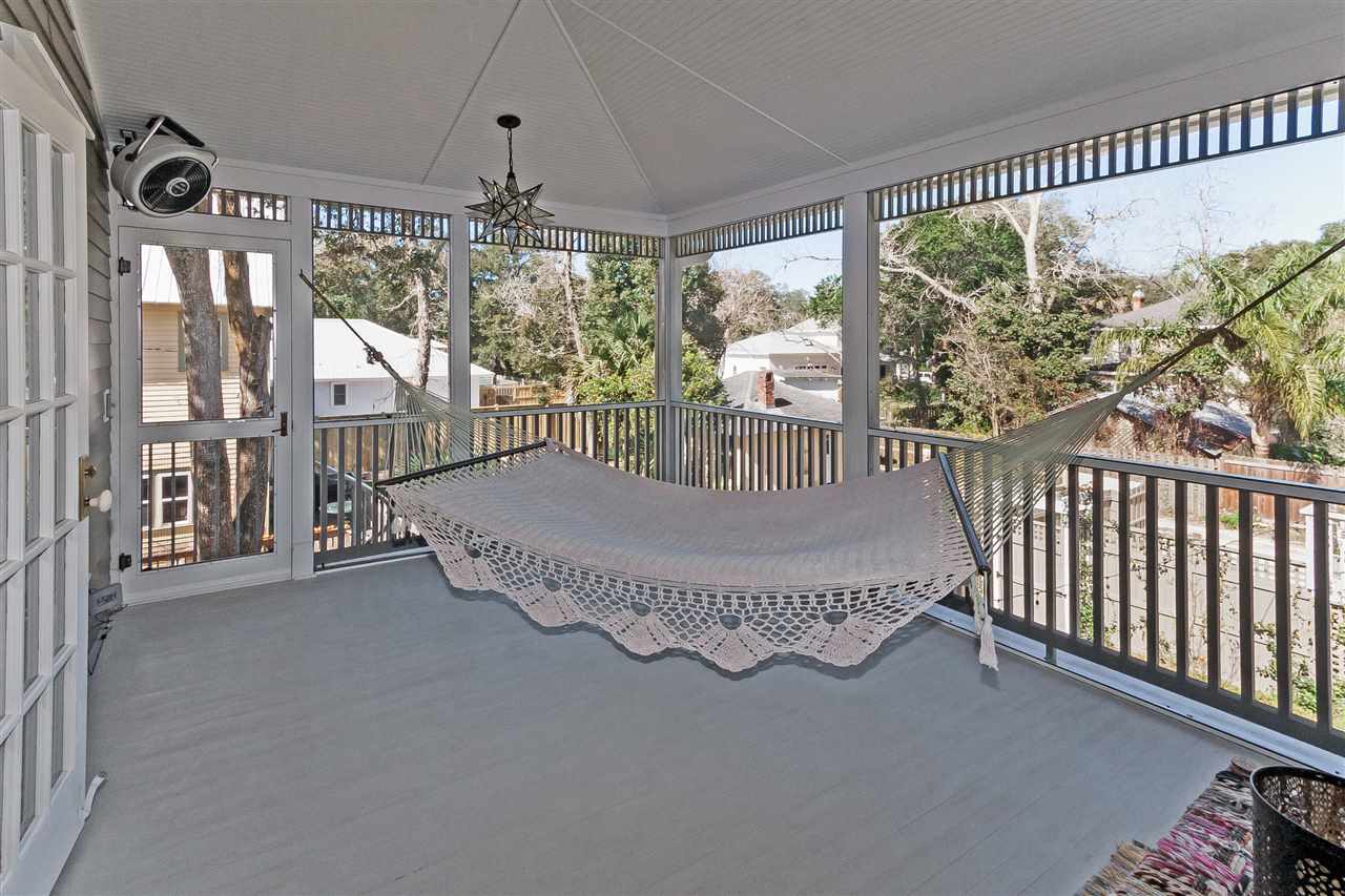 28 Rohde Avenue St. Augustine, FL 32084 - Photo 36 of 48 a view of a room with wooden floor and windows