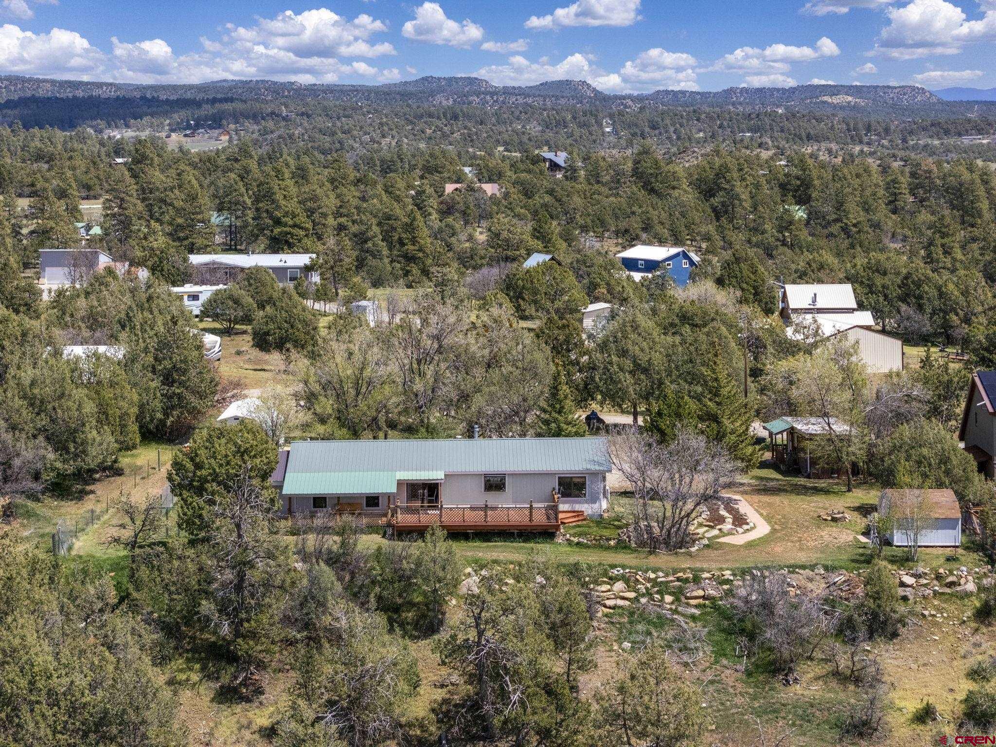 45 Pine Ridge Road Durango, CO 81301 - Photo 37 of 44 a view of a city with sunset view