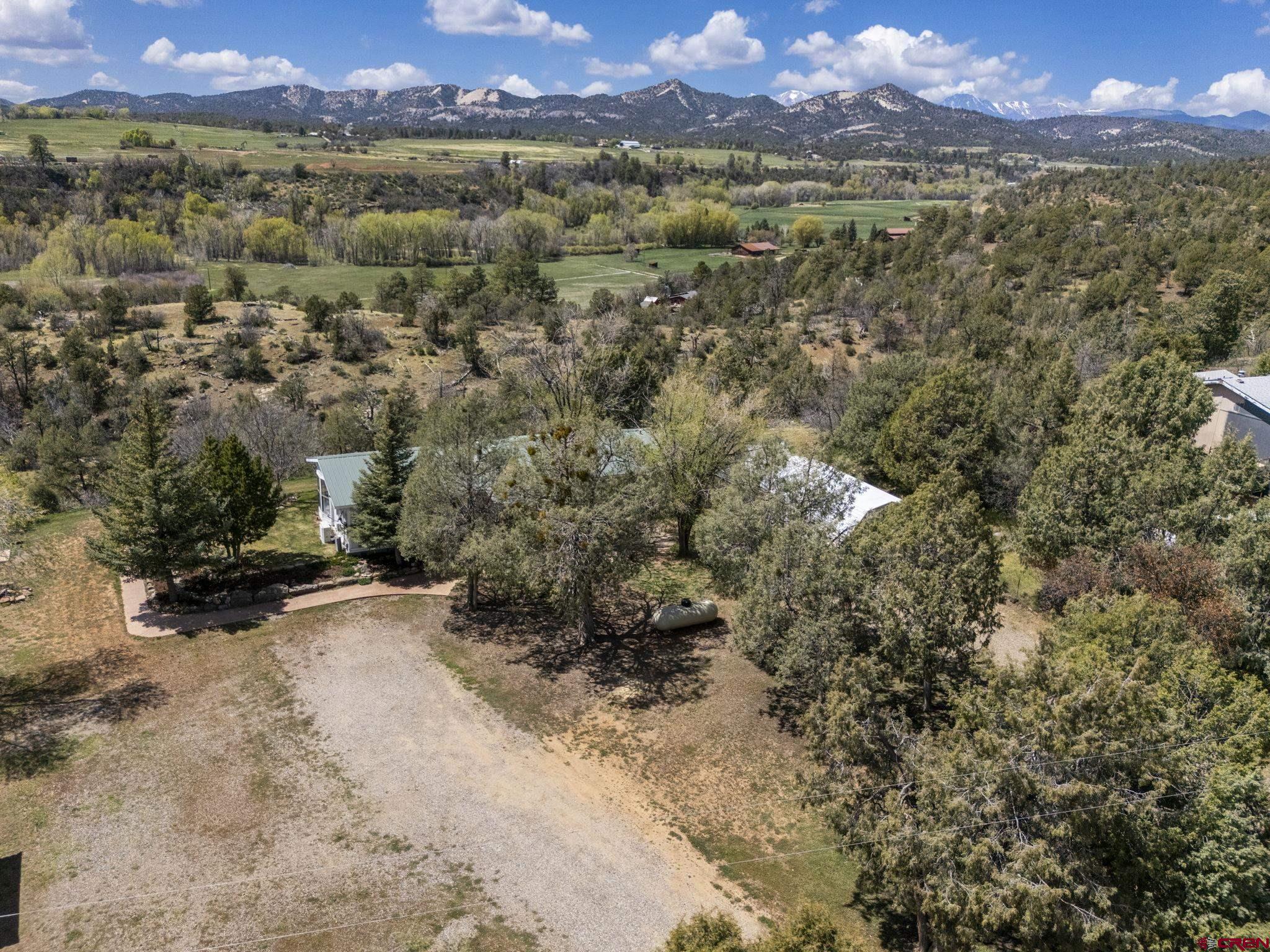 45 Pine Ridge Road Durango, CO 81301 - Photo 42 of 44 a view of a city with a mountain