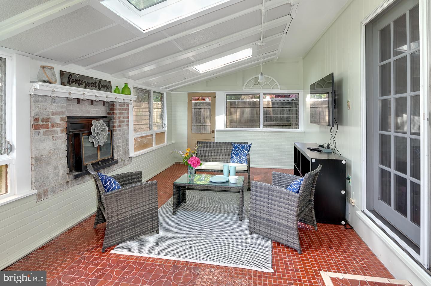 58 Blanchard Road Marlton, NJ 08053 - Photo 16 of 34 Sunroom sitting area, w/skylights.
