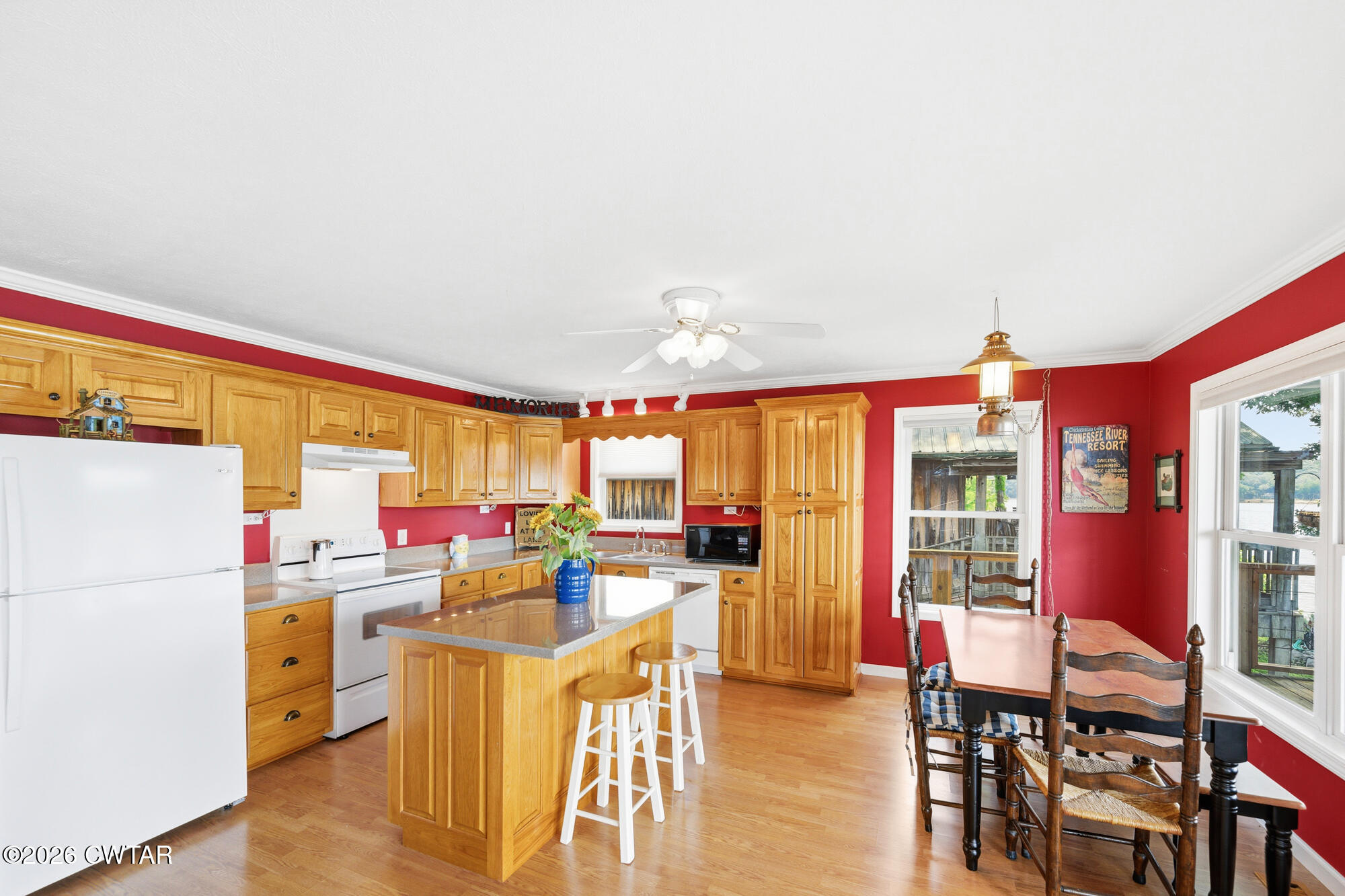 1728 Yarbro Landing Lane Decaturville, TN 38329 - Photo 10 of 44 a view of a kitchen and dining room