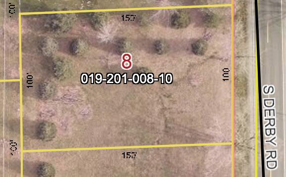1434 Derby Road Southwest, Unit PARCEL 8 Stanton, MI 48888 - Photo 4 of 8 Lot 8 Outline