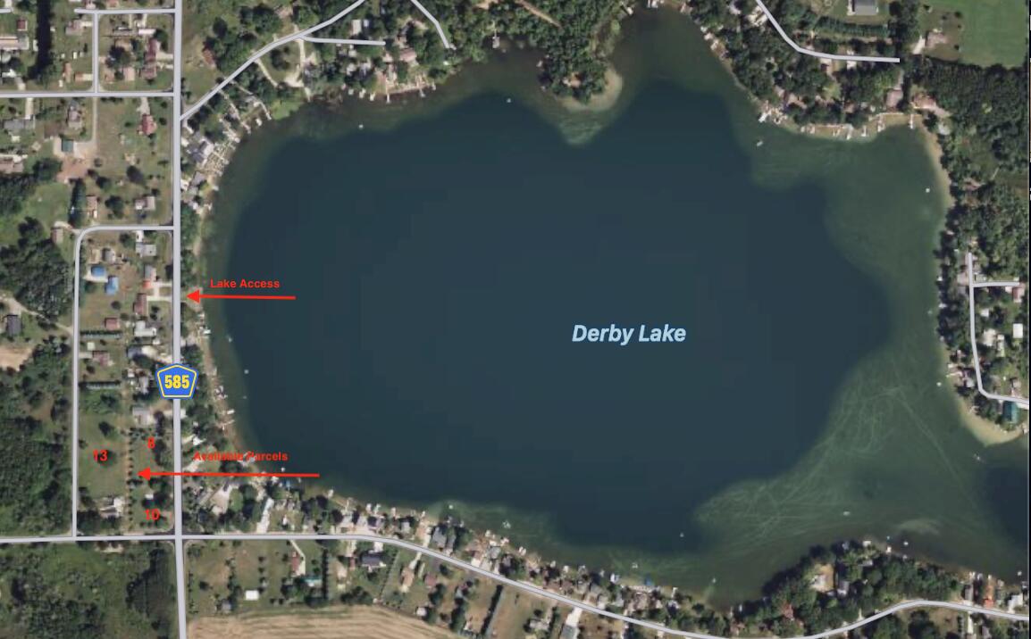 1434 Derby Road Southwest, Unit PARCEL 8 Stanton, MI 48888 - Photo 6 of 8 Derby Map