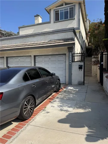 a view of parking garage