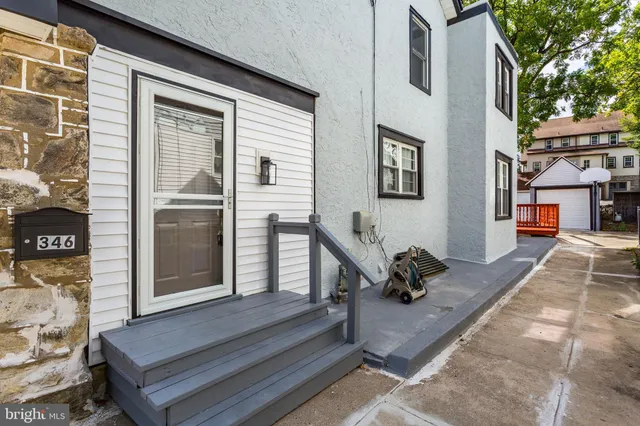 a view of a two chair in the patio
