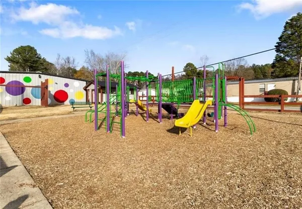 a view of outdoor space with seating