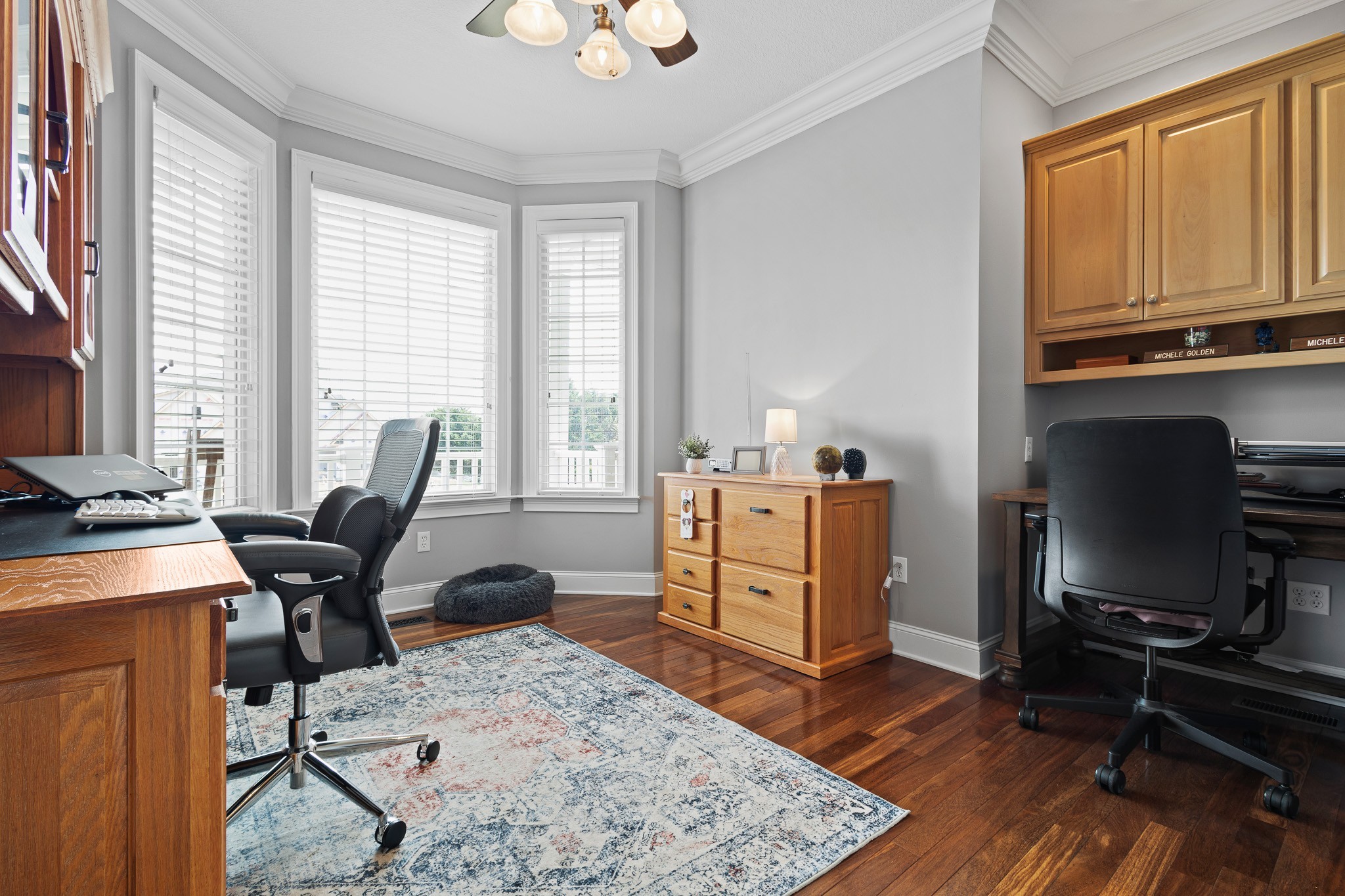 102 Highpoint Boulevard Tullahoma, TN 37388 - Photo 19 of 49 a view of a workspace with furniture and a window