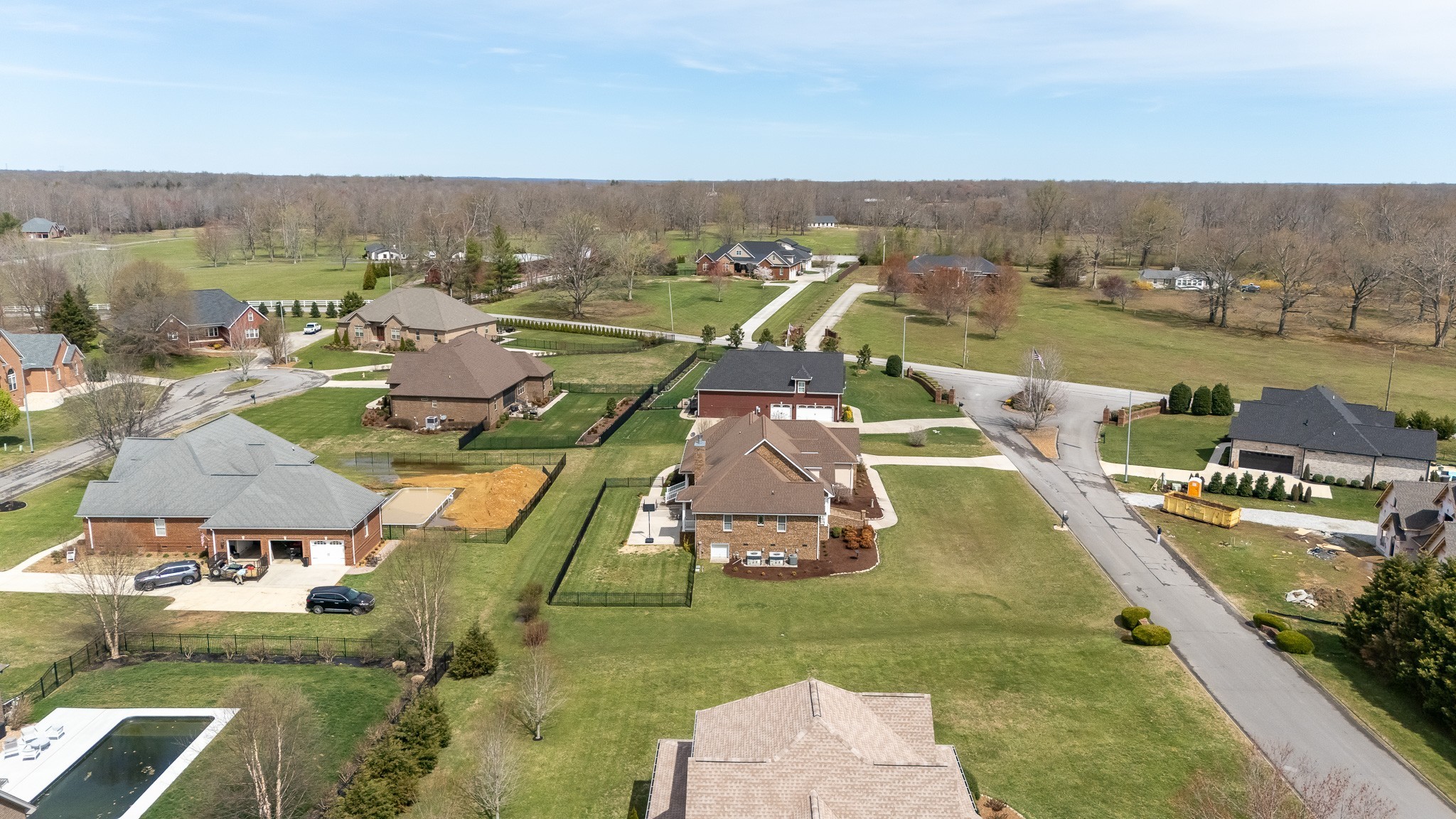 102 Highpoint Boulevard Tullahoma, TN 37388 - Photo 44 of 49 an aerial view of a house with outdoor space