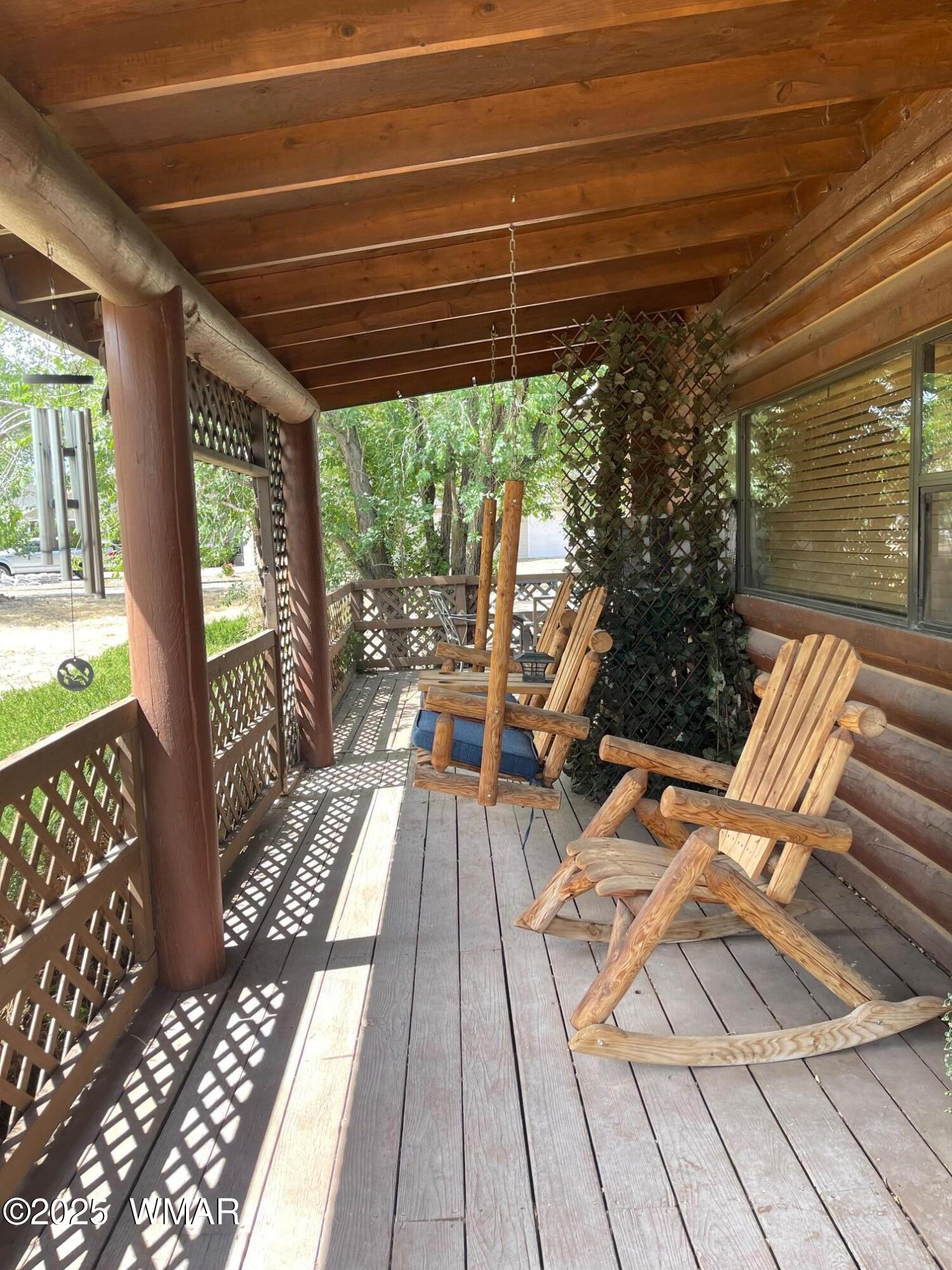 183 North Becker Lake Road Springerville, AZ 85938 - Photo 4 of 41 a view of outdoor space with seating area