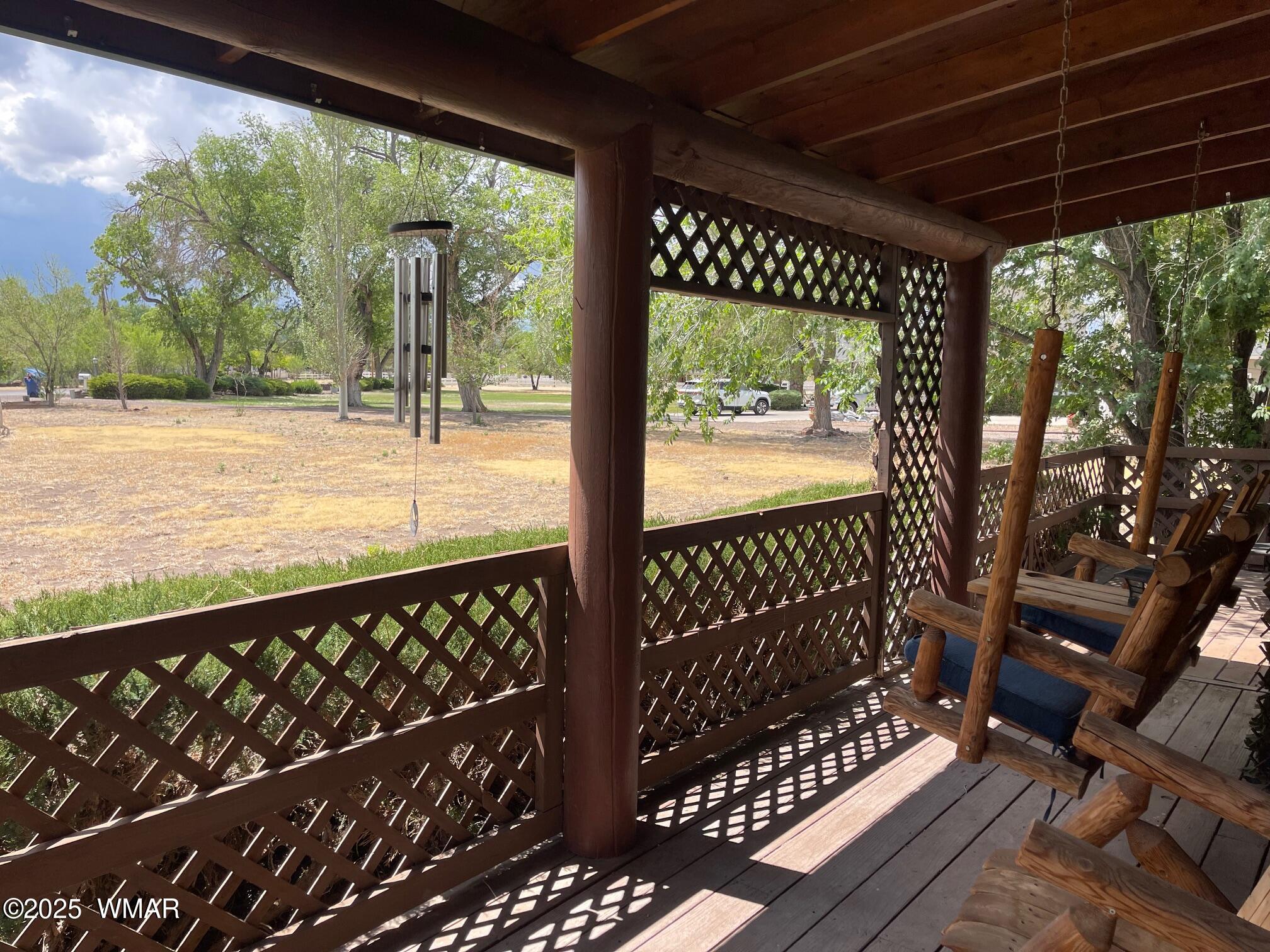 183 North Becker Lake Road Springerville, AZ 85938 - Photo 5 of 41 a view of a black gate