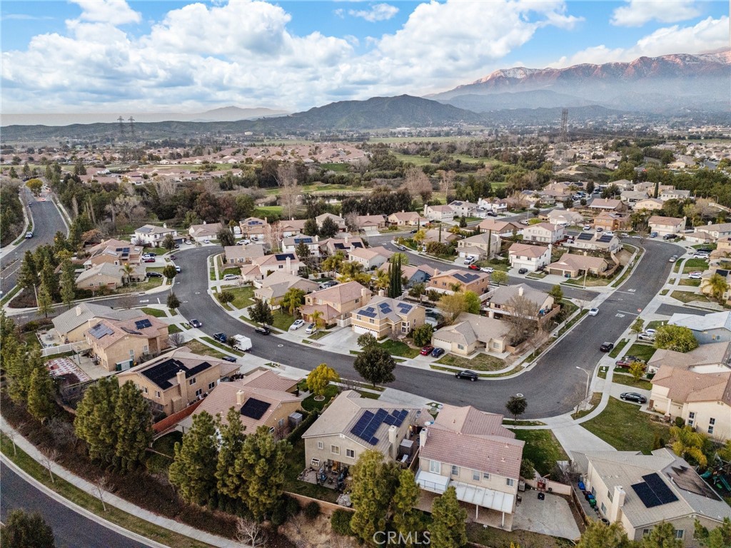 809 Classic Avenue Beaumont, CA 92223 - Photo 39 of 41 an aerial view of residential houses with outdoor space