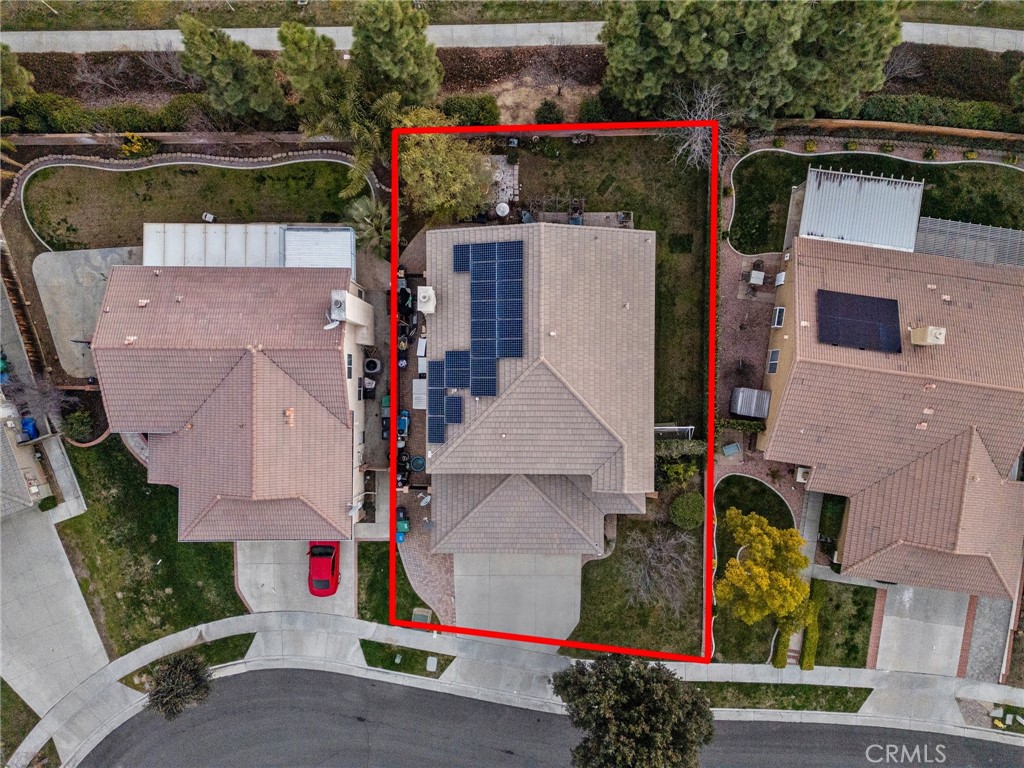 809 Classic Avenue Beaumont, CA 92223 - Photo 41 of 41 an aerial view of house and yard