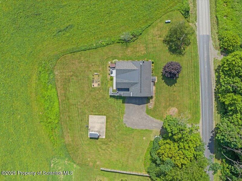 600 Sleeper Hill Road Little Meadows, PA 18830 - Photo 45 of 49 drone shot above