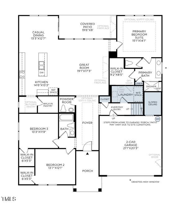 405 Mugby Road, Unit 153 Raleigh, NC 27610 - Photo 3 of 3 Badin Floorplan