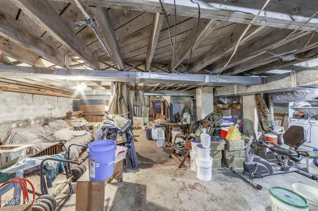 a view of a storage room with a lot of stuff