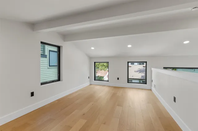 a view of room with window