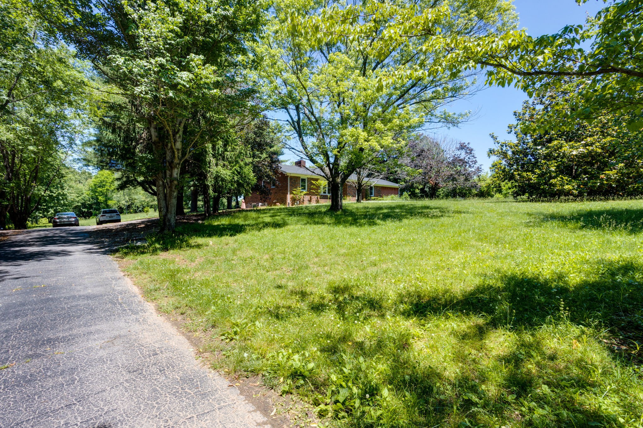 1151 Fowler Ford Road Portland, TN 37148 - Photo 5 of 35 a view of a yard with plants and large trees