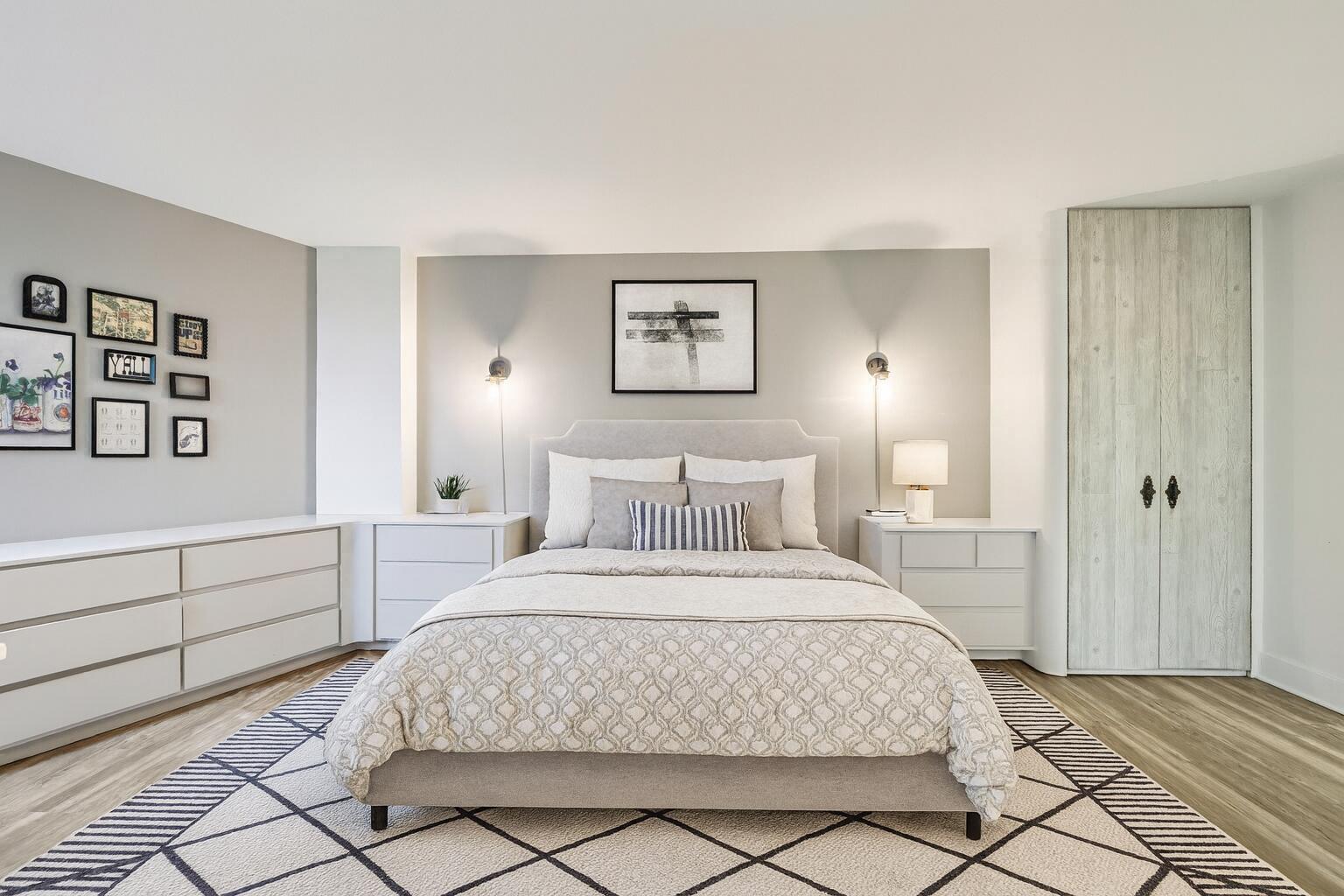 1919 North Summit Avenue, Unit 1D Milwaukee, WI 53202 - Photo 10 of 37 Virtually staged bedroom