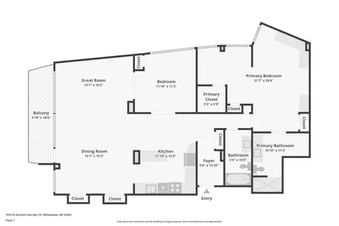 $329,500 | 1919 North Summit Avenue, Unit 1D, Milwaukee, WI 53202