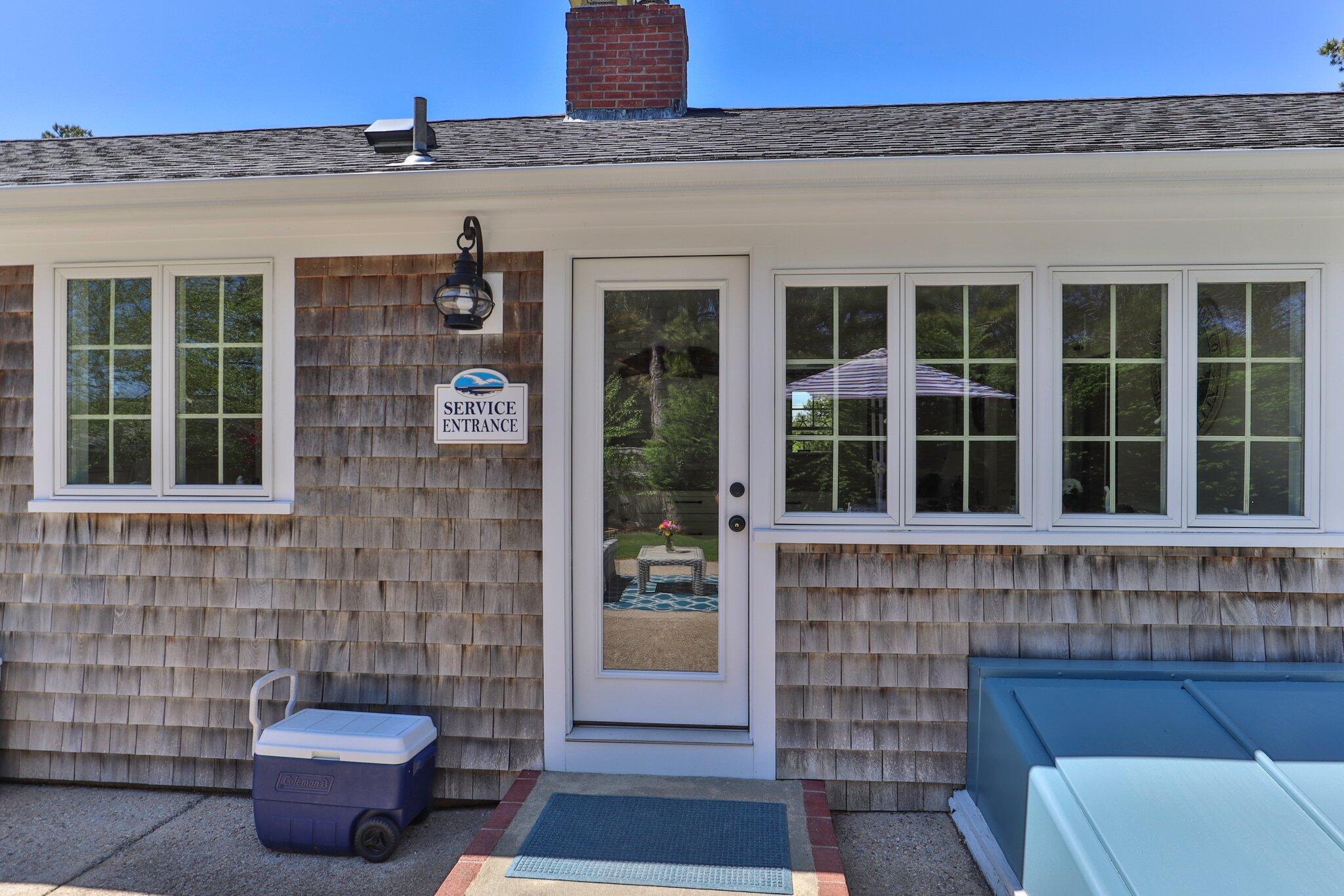 35 Pine Ridge Road Chatham, MA 02633 - Photo 16 of 53 Door off kitchen