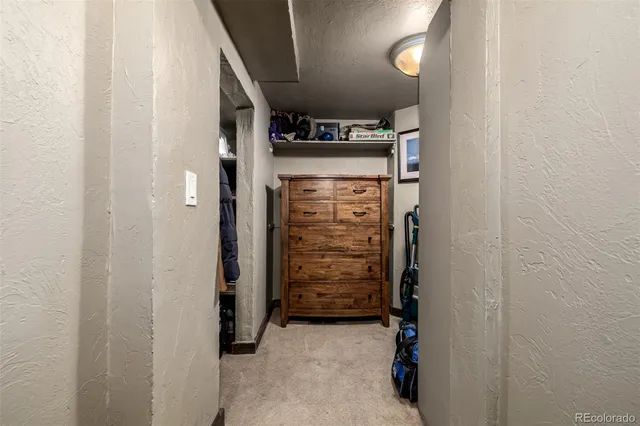 a view of walk in closet