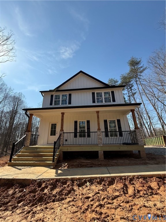 2355 Wickham Road Bumpass, VA 23024 - Photo 1 of 46 View of front of property featuring covered porch