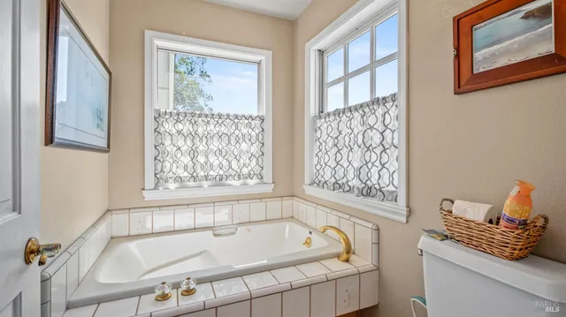 a view of a roof deck