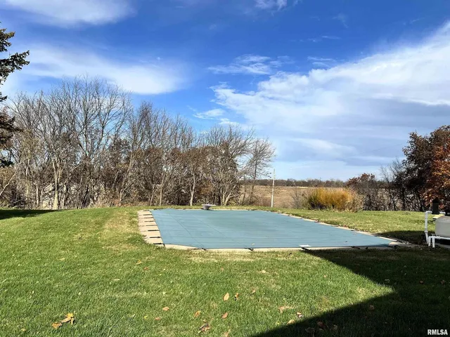 a aerial view of a house