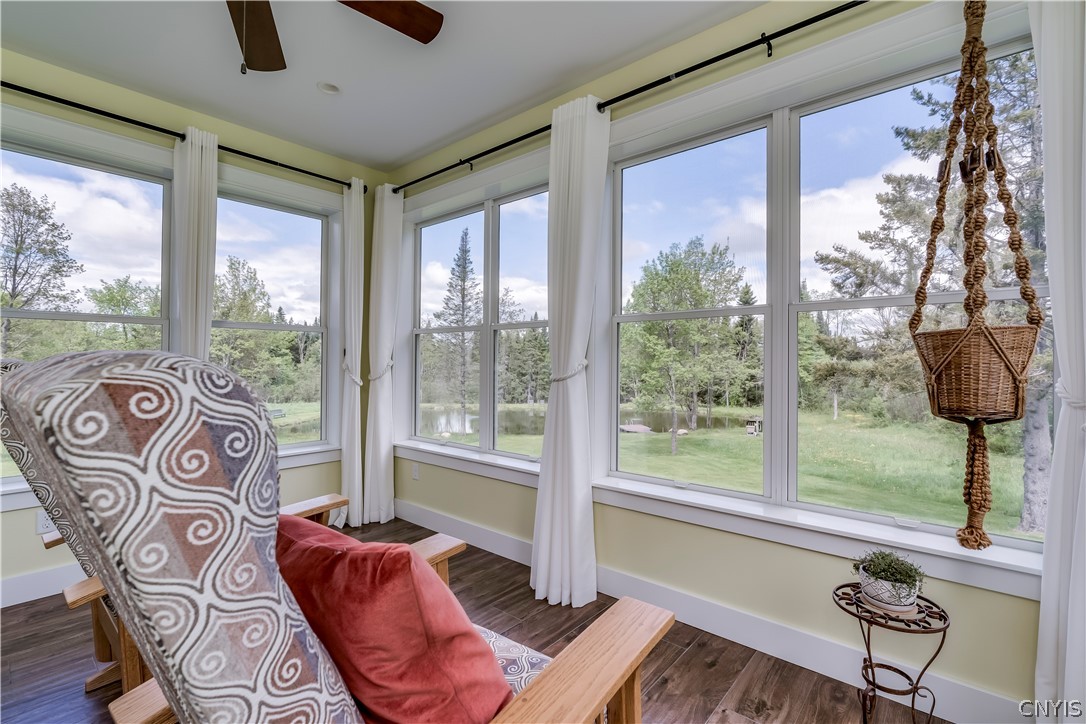 4361 Meyer Road West Turin, NY 13325 - Photo 19 of 47 Sun Room overlooking the pond