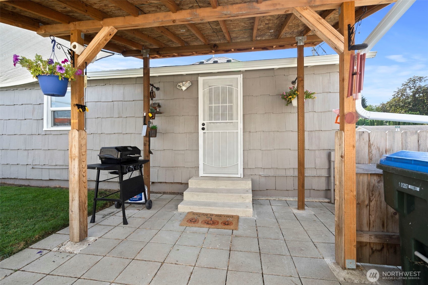 450 Cedar Street Toledo, WA 98591 - Photo 13 of 38 a backyard of a house with seating space